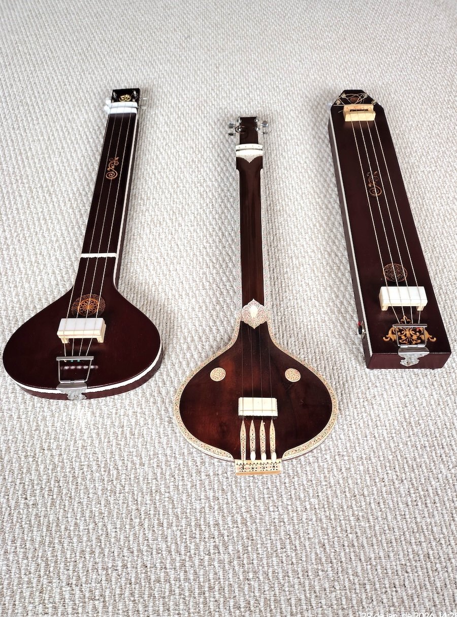Tampuras - Instrumentos de Corda Indianos